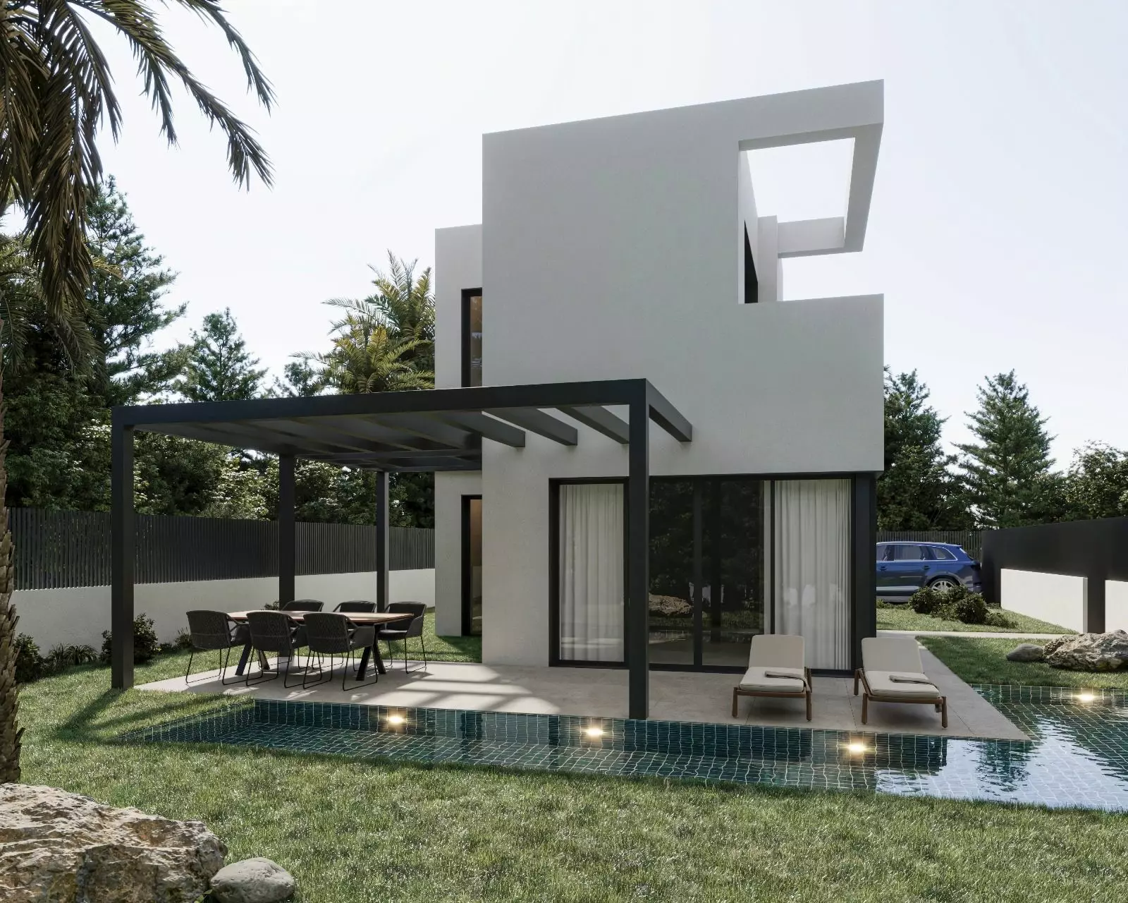 3-bedroom Villa In Alcalali, Spain (198 M²)