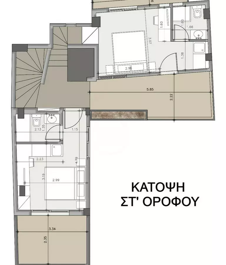 12-bedroom Building In Kolonos – Kolokynthous, Greece (768 M²)