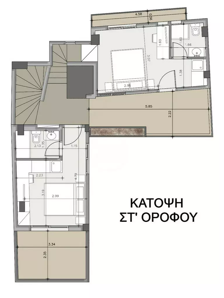 12-bedroom Building In Kolonos – Kolokynthous, Greece (768 M²)