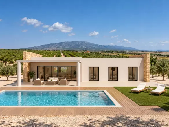 3-bedroom Detached Villa In Pinoso, Spain (168 M²)