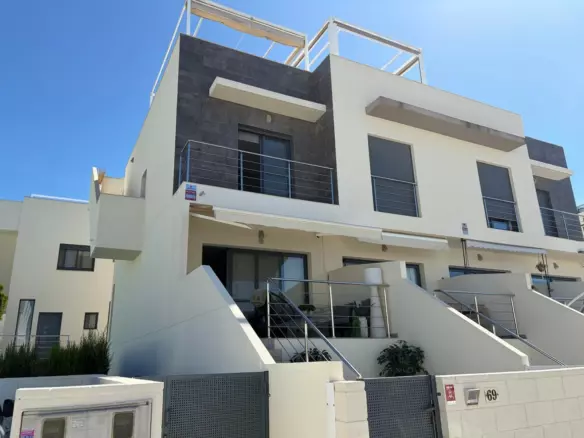 3-bedroom Town House In Benijofar, Spain (119 M²)