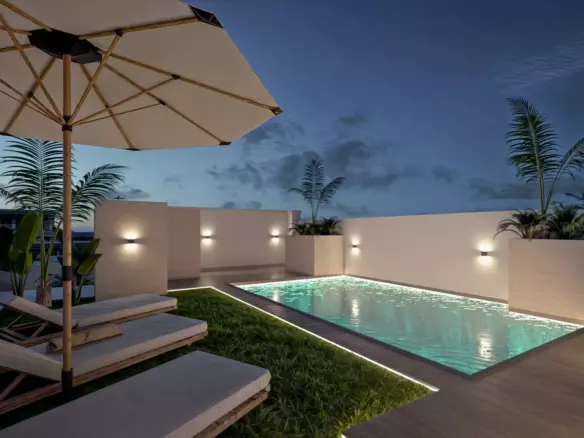 1-bedroom Penthouse In Torrevieja, Spain (31 M²)