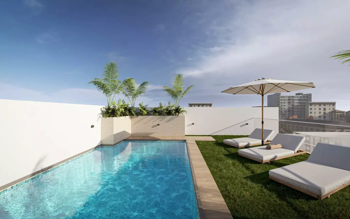 1-bedroom Penthouse In Torrevieja, Spain (31 M²)