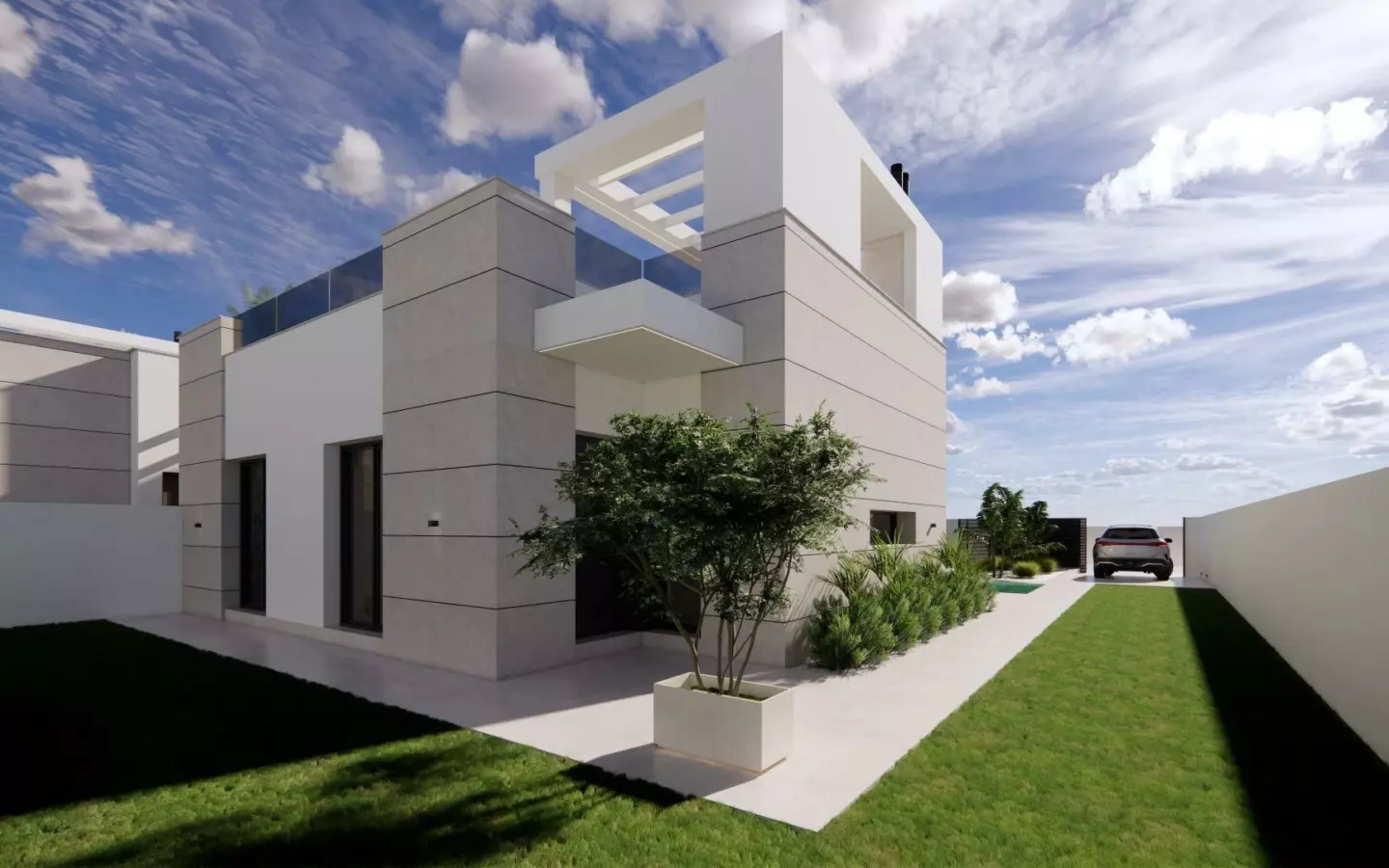 4-bedroom Villa In San Fulgencio, Spain (148 M²)