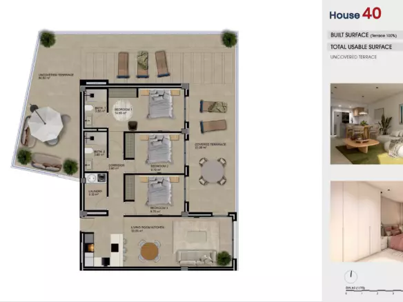 3-bedroom Penthouse In Guardamar Del Segura, Spain (113 M²)