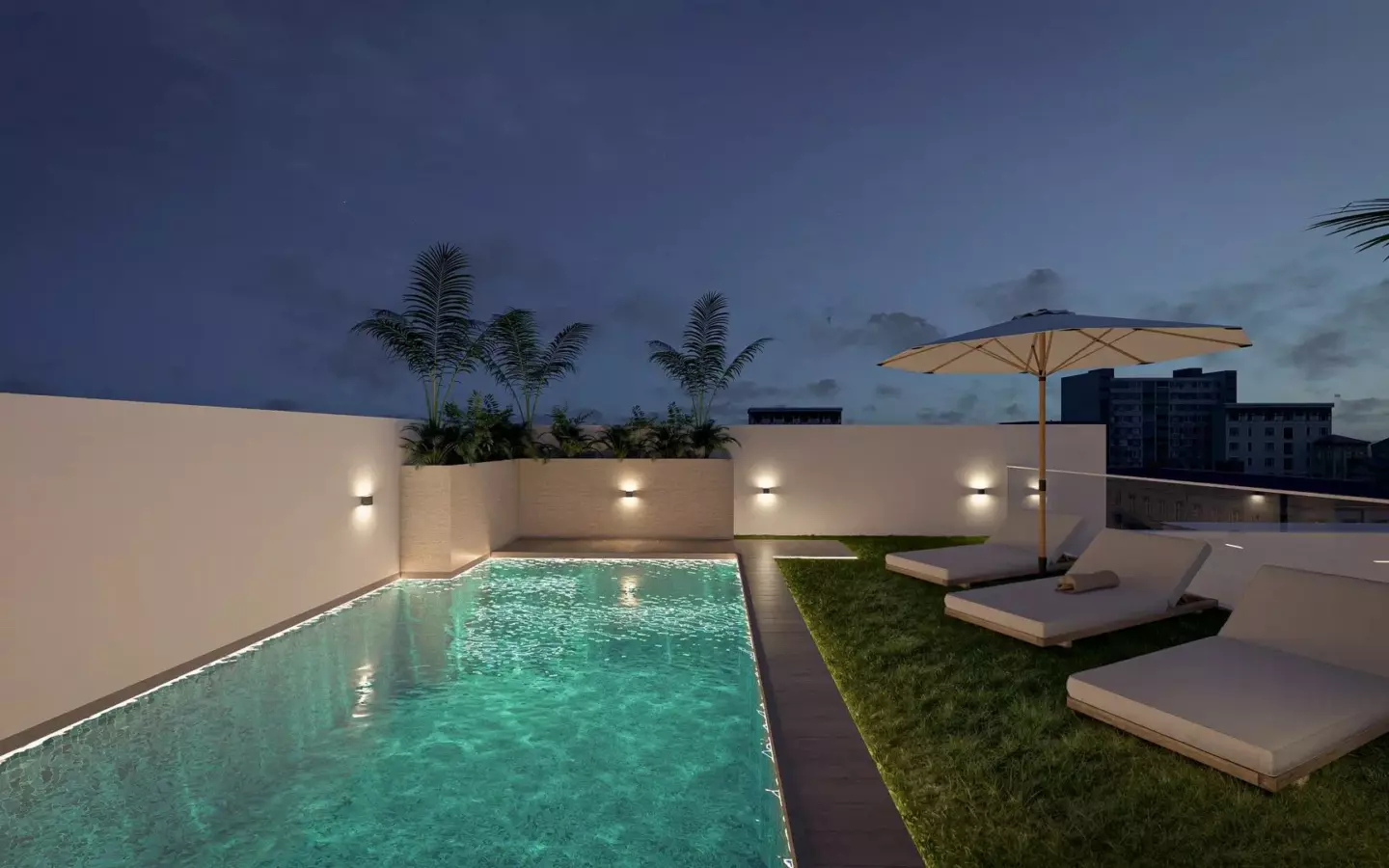 1-bedroom Penthouse In Torrevieja, Spain (31 M²)