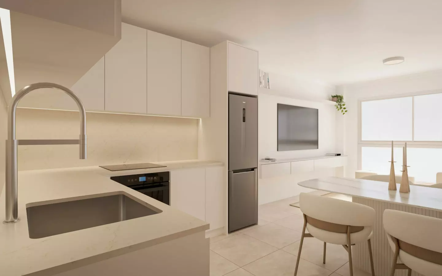 1-bedroom Penthouse In Torrevieja, Spain (31 M²)