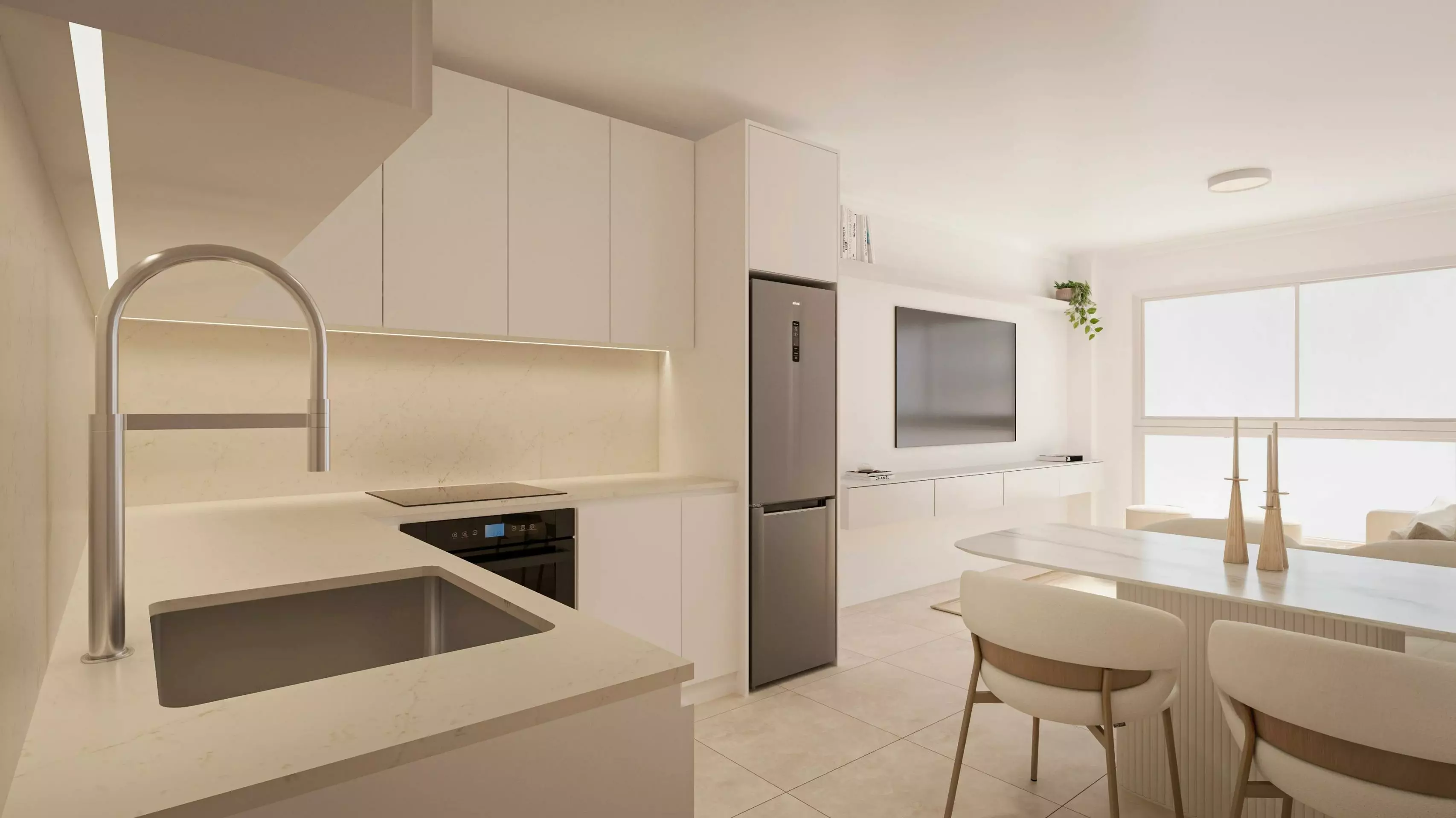 1-bedroom Penthouse In Torrevieja, Spain (31 M²)