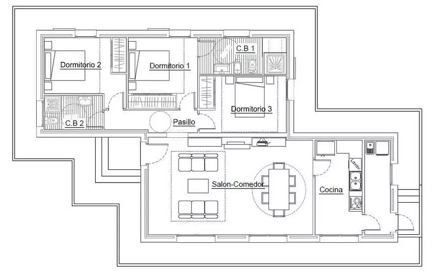 3-bedroom Villa In Hondon De Las Nieves, Spain (135 M²)