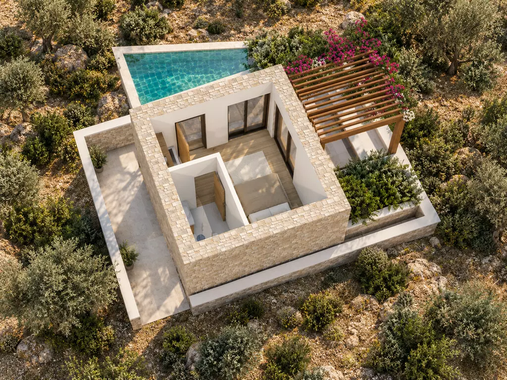 Detached House In Geropotamos, Greece (18 M²)