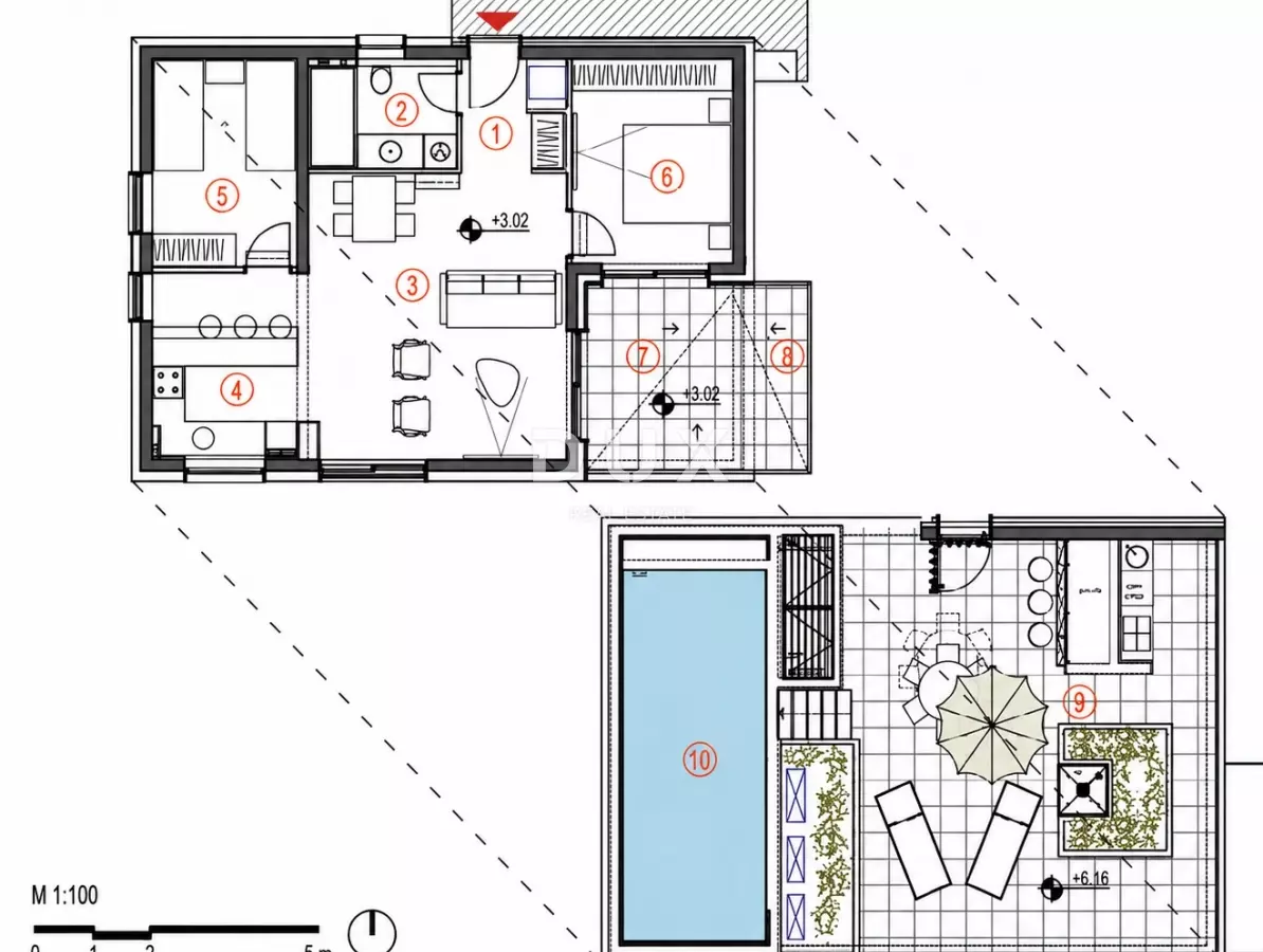 2-bedroom Apartment In Primošten, Croatia (128,27 M²)