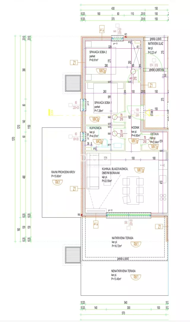 1-bedroom Apartment In Čiovo, Croatia (78,25 M²)