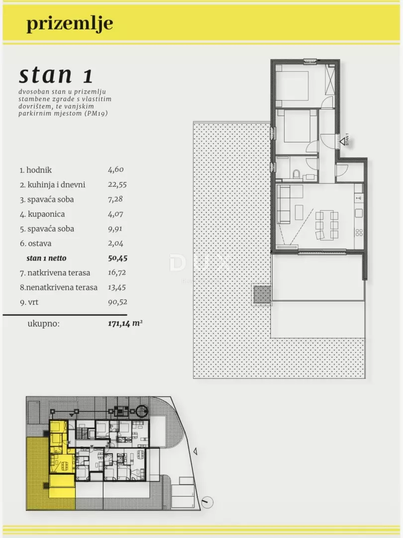 1-bedroom Apartment In Čiovo, Croatia (78,25 M²)