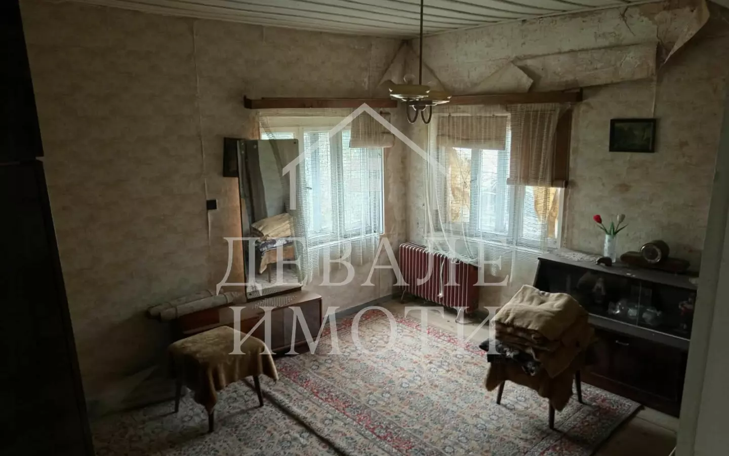 A House With A Large Yard Is For Sale In The Village Of Pirgovo, Ruse Region.