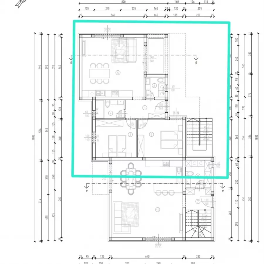 2-bedroom Apartment In Brešca, Croatia (70,54 M²)