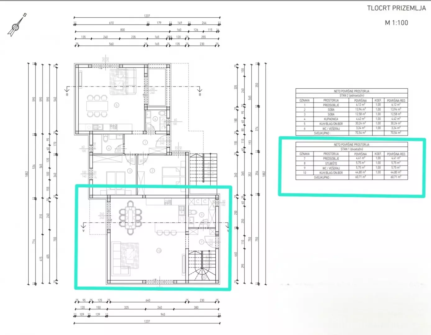 3-bedroom Apartment In Brešca, Croatia (115,62 M²)