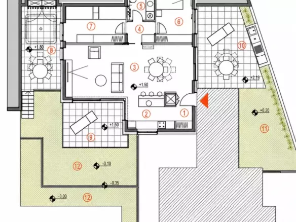 2-bedroom Apartment In Primošten, Croatia (142,69 M²)