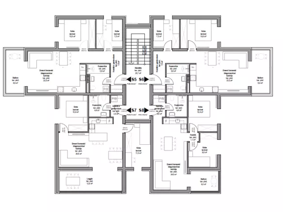 2-bedroom Apartment In Vodice, Croatia (62,1 M²)