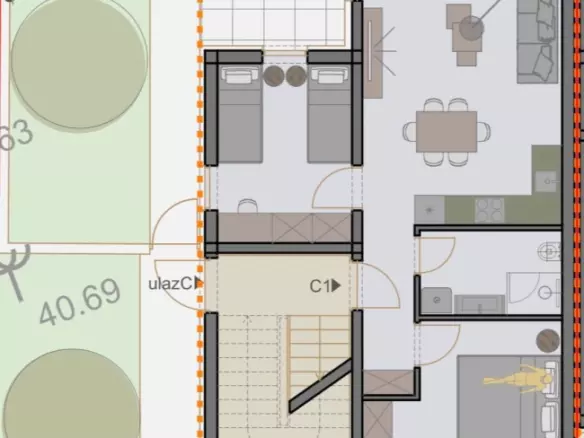 2-bedroom Apartment In Štinjan, Croatia (55 M²)