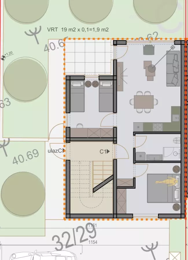 2-bedroom Apartment In Štinjan, Croatia (55 M²)