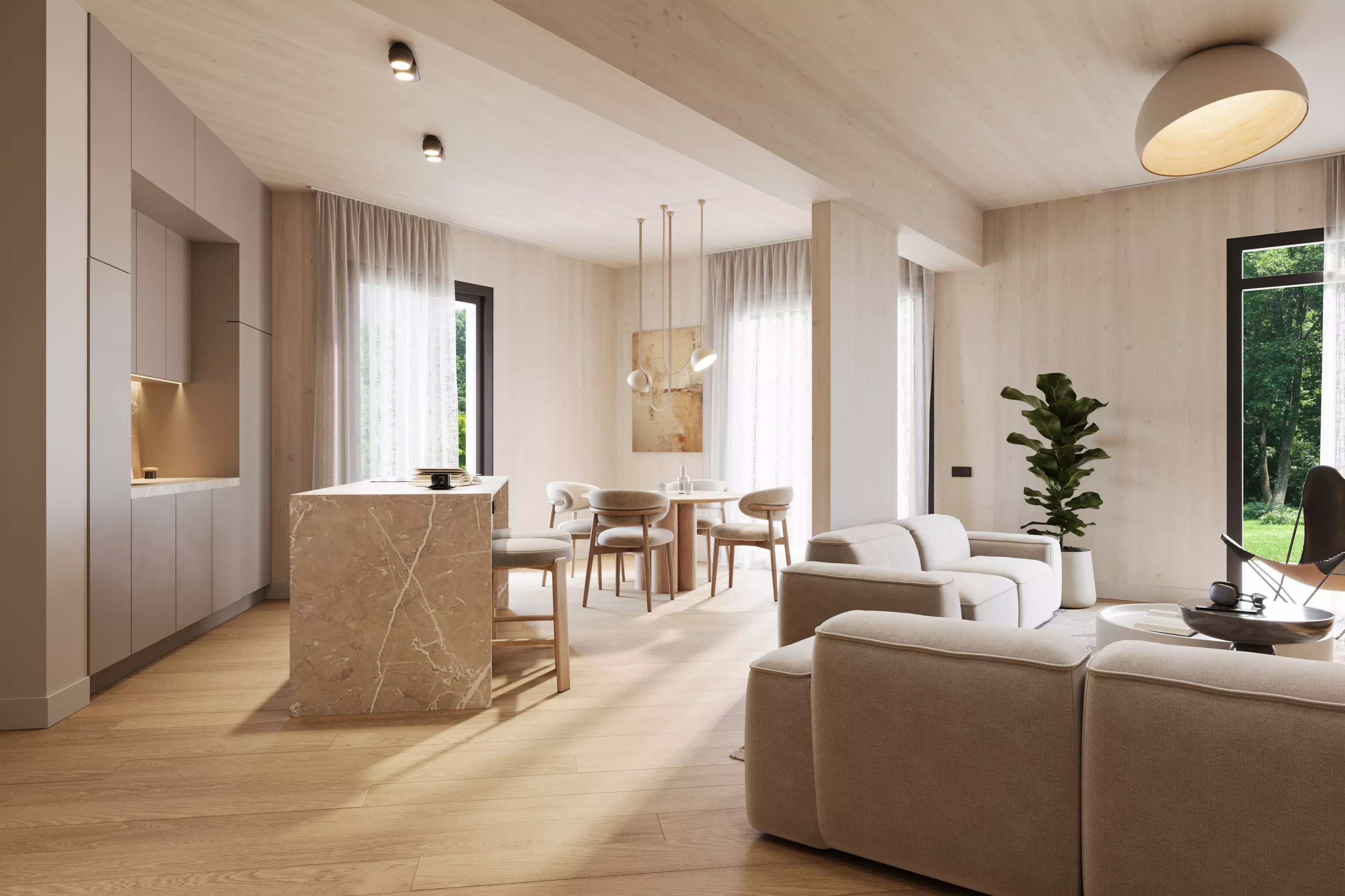 Ligno Living | Exclusive Luxury Townhouse With Private Garden In Riga, Latvia