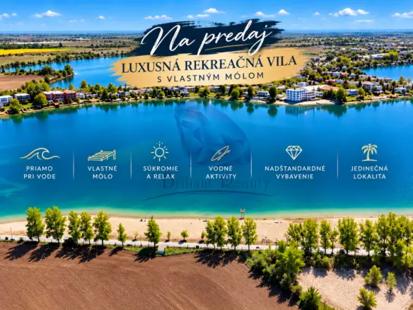 Luxury Waterfront Holiday Villa With Private Dock – SlneČnÉ JazerÁ, Senec, Slovakia
