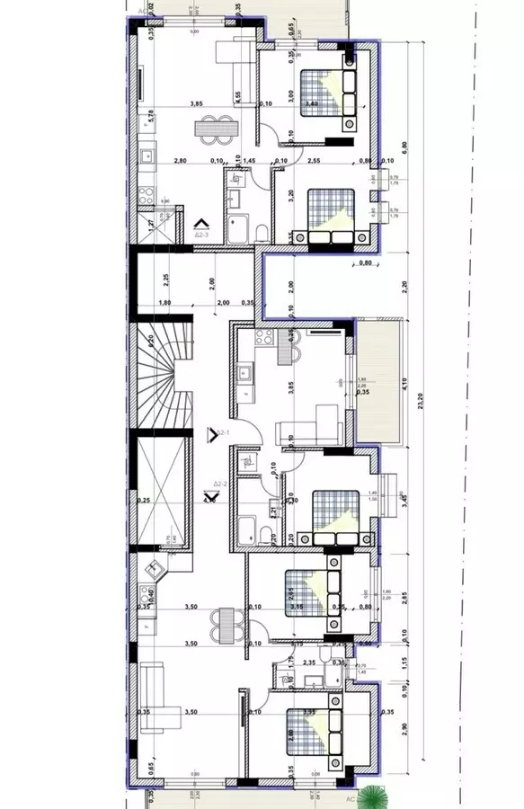1-bedroom Flat In Thermaikos, Greece (46 M²)