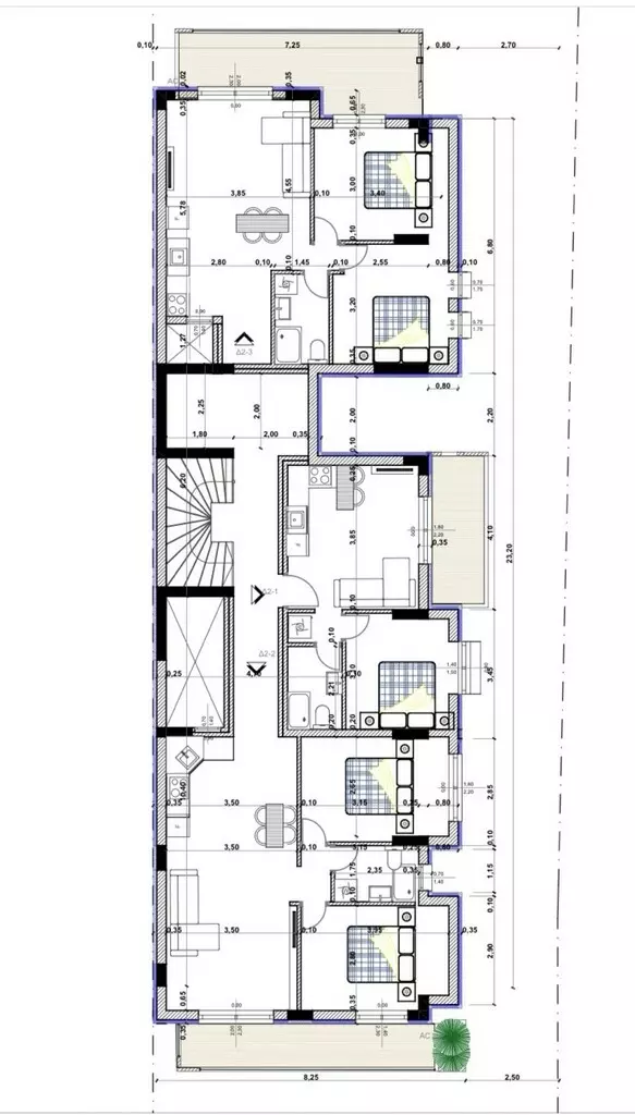 1-bedroom Flat In Thermaikos, Greece (46 M²)