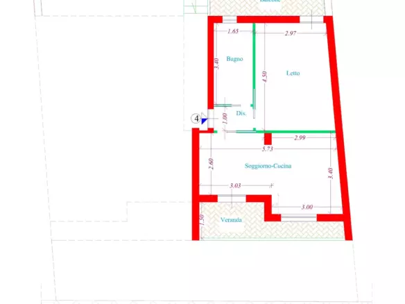 Bilocale Di Nuova Costruzione Con Terrazzo Vista Mare – Trinità D’agultu