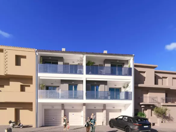 Bilocale Di Nuova Costruzione Con Terrazzo Vista Mare – Trinità D’agultu