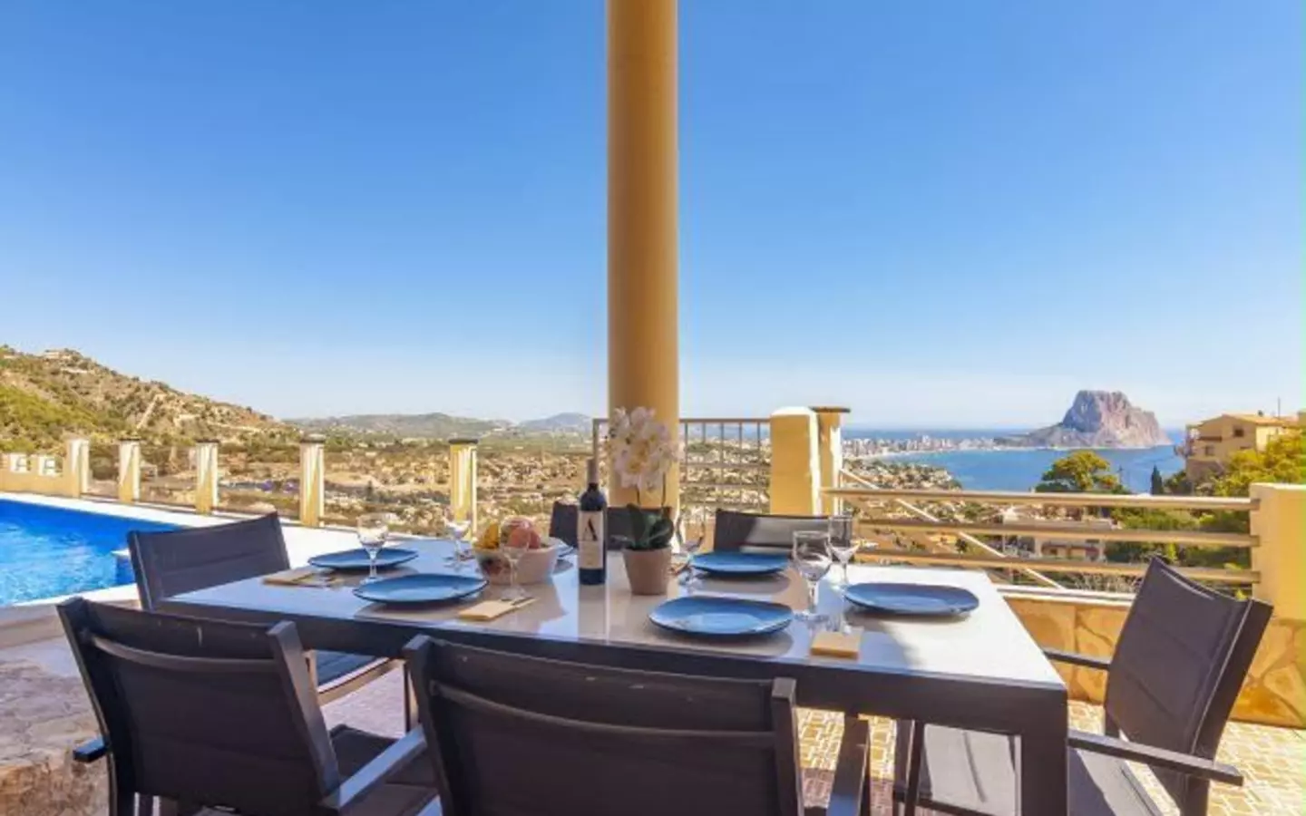 Sea-view Villa With Tourist Licence In Maryvilla, Calpe – 4 Bedrooms, Private Pool