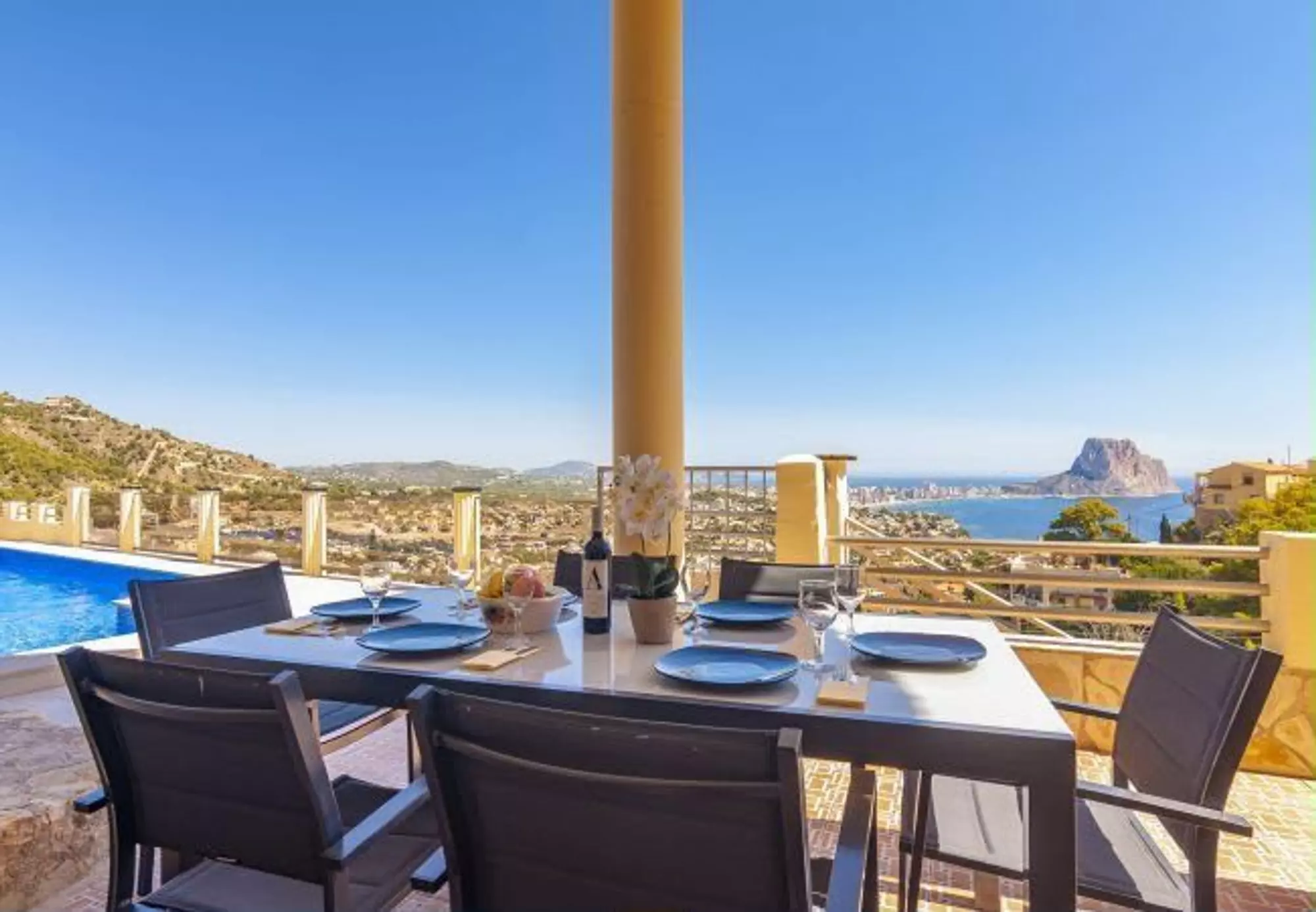 lux0001-calpe-villa-10 Sea-view Villa With Tourist Licence In Maryvilla, Calpe – 4 Bedrooms, Private Pool
