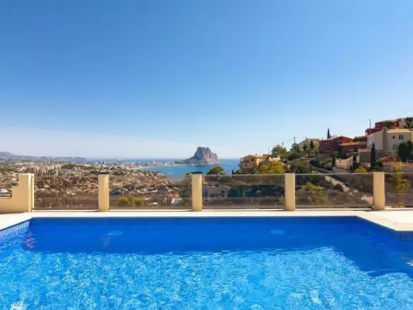 Sea-view Villa With Tourist Licence In Maryvilla, Calpe – 4 Bedrooms, Private Pool