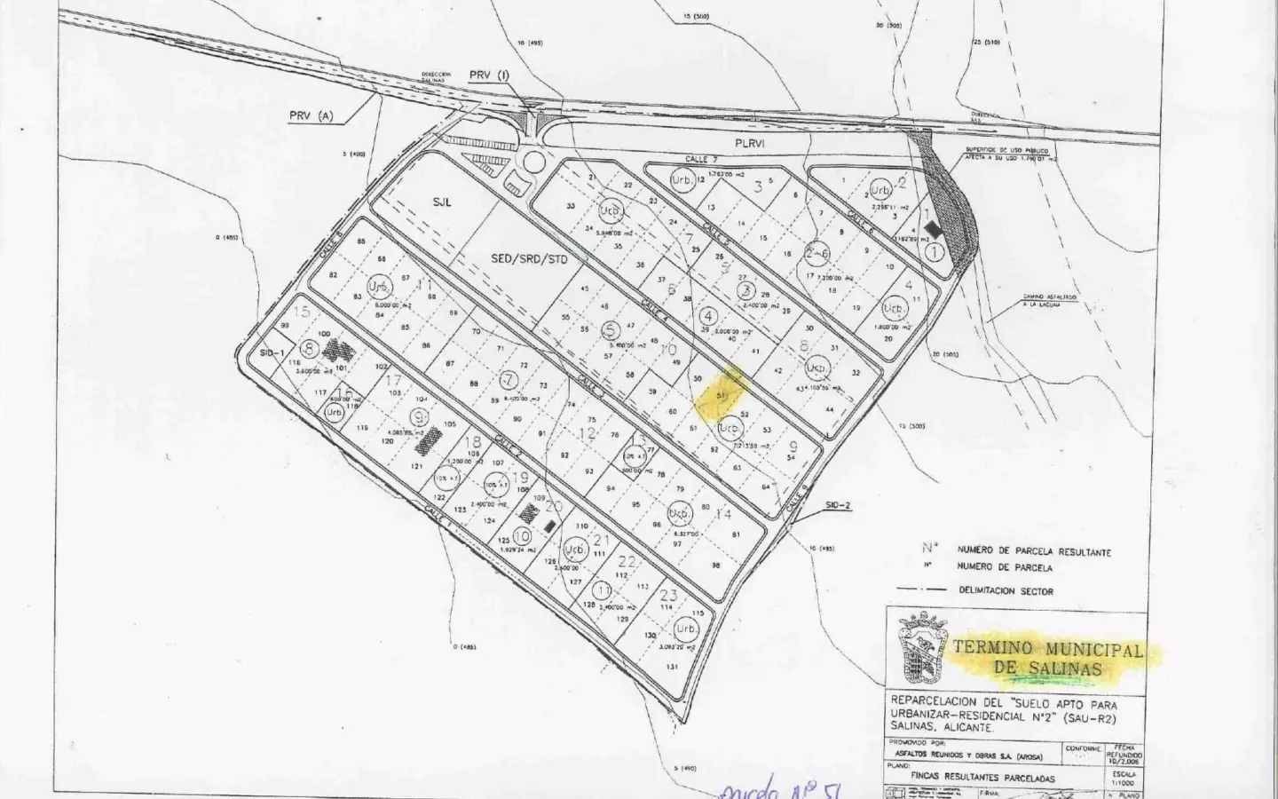 Land In Salinas, Spain (600 M² Plot)