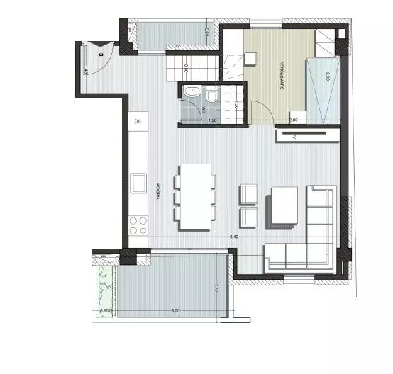 3-bedroom Duplex In Kalamaria, Greece (122 M²)